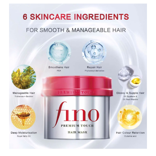 Shiseido - Repairing hair mask Fino Premium Touch
