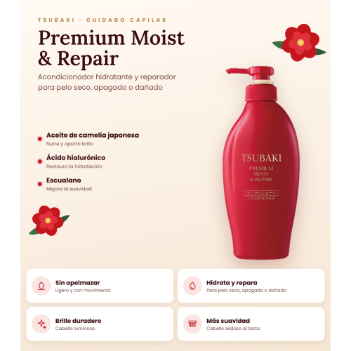 Shiseido - *Tsubaki* - Moisturizing Conditioner Premium