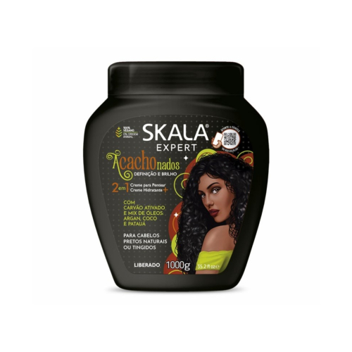 Skala - Conditioning Cream Acachonados 1kg - Frizzy and curly black hair
