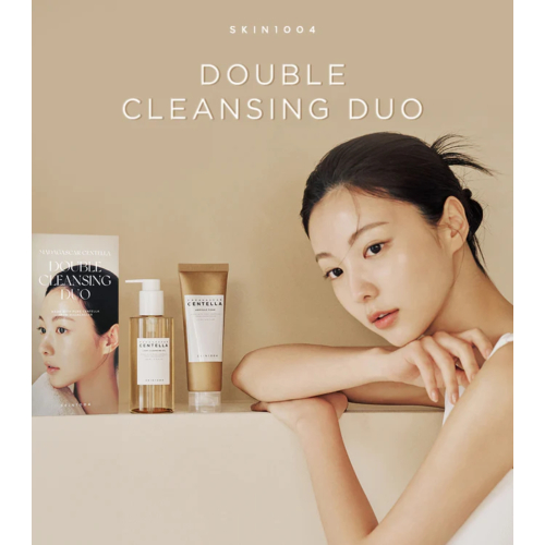 SKIN1004 - Set Double Cleansing Duo - Cleansing oil + Ampoule Foam