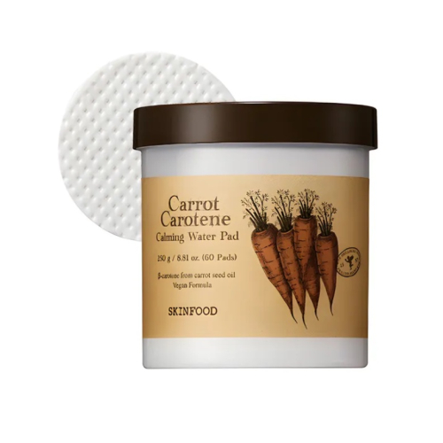 Skinfood - Soothing Pads Carrot Caroten 60 pcs