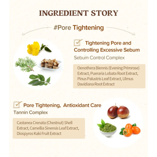 Skinfood - Daily Face Mask Acorn Pore Peptide - 30 uds