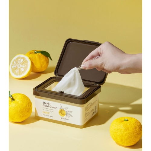 Skinfood - Daily Face Mask Yuja C Vita - 30 pcs