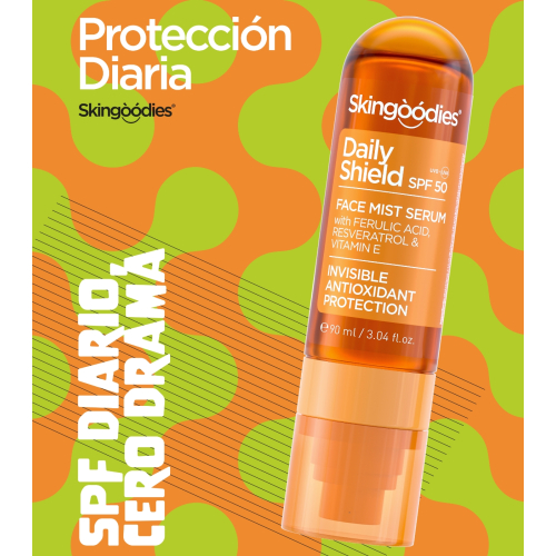 Skingoodies - Facial Mist Serum with SPF50 - Daily Shield