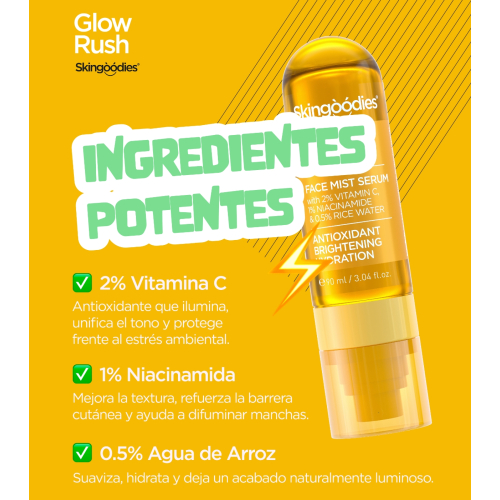 Skingoodies - Brightening Mist Facial Serum - Glow Rush