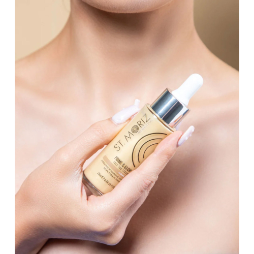 St. Moriz - Facial Self-Tanning Serum Prime & Glow - Light