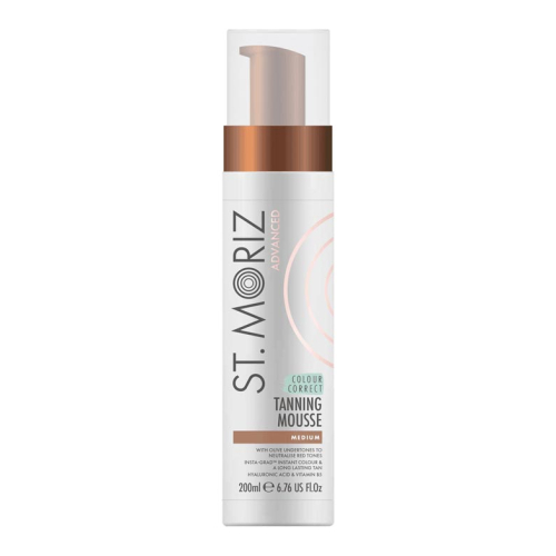 St. Moriz - Color Correcting Self-Tanning Mousse - Medium