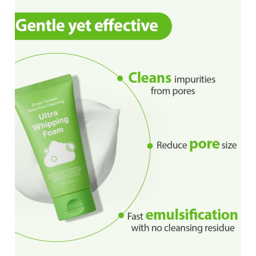 Sungboon Editor - Green Tomato Deep Pore Cleansing Foam