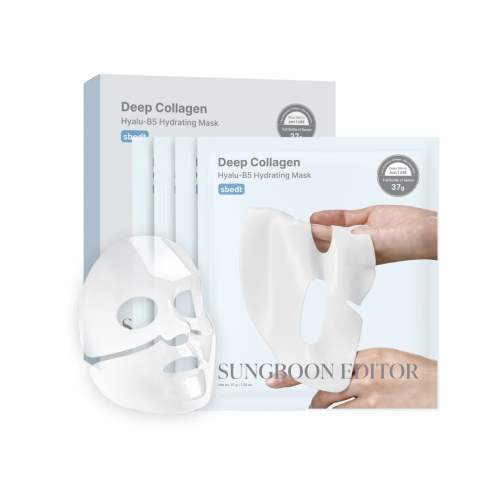Sungboon Editor - Pack of 4 facial masks - Deep Collagen Hyalu-B5