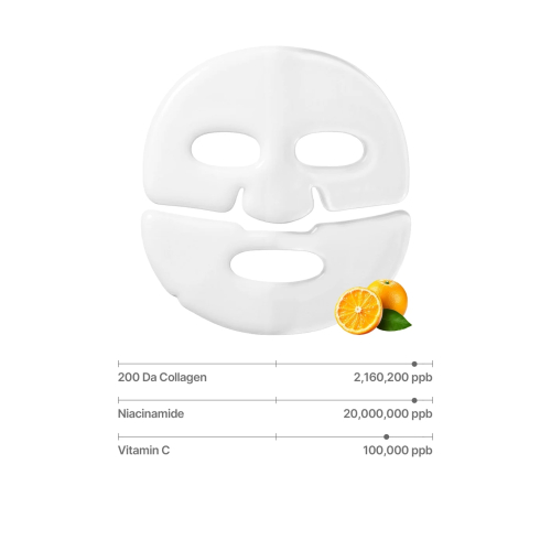 Sungboon Editor - Pack of 4 facial masks - Deep Collagen Niacin Vita C