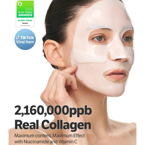 Sungboon Editor - Pack of 4 facial masks - Deep Collagen Niacin Vita C