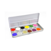 Superstar - Palette of 12 basic Aquacolors for face and body