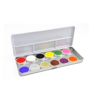 Superstar - Palette of 12 basic Aquacolors for face and body