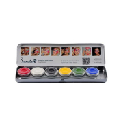 Superstar - Bright Palette of 6 basic aquacolors for face and body