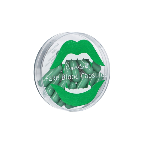 Superstar - Artificial Blood in capsules SFX green - 12 units