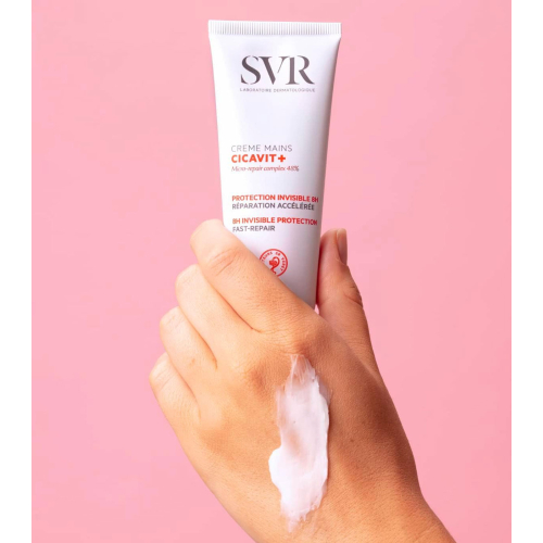 SVR - *Cicavit+* - Accelerated repair hand cream 8H invisible protection