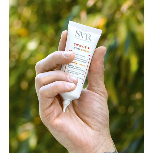 SVR - *Cicavit+* - Soothing and repairing anti-mark facial cream SPF50+