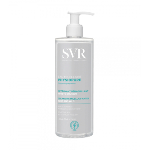 SVR - *Physiopure* - Micellar water makeup remover purity and softness 400ml - Sensitive skin