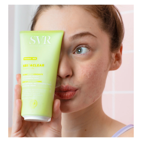SVR - *Sebiaclear* - Purifying and descaling anti-blemish cleansing cream - Sensitive skin
