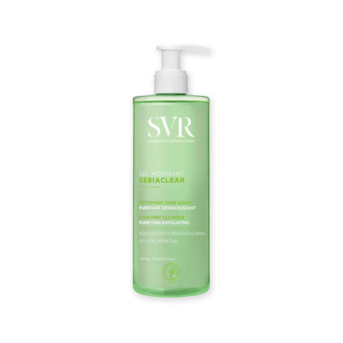 SVR - *Sebiaclear* - Purifying and descaling foaming cleanser for face and body - Sensitive, combination to oily skin