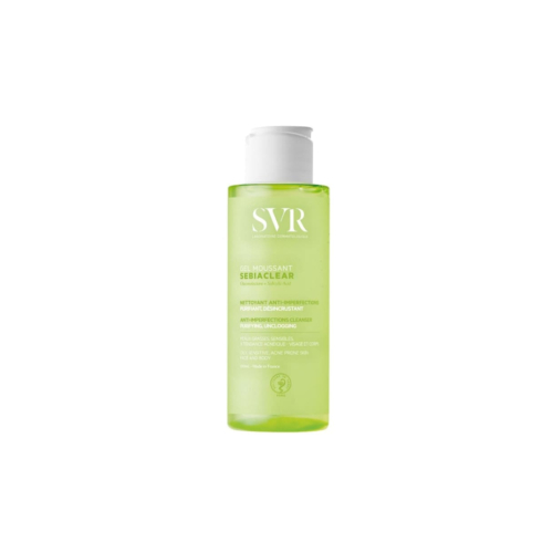 SVR - *Sebiaclear* - Purifying and exfoliating foaming cleanser for face and body 100ml - For sensitive, combination to oily skin