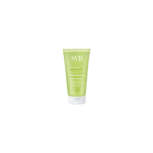 SVR - *Sebiaclear* - Purifying and descaling foaming cleanser for face and body 55ml - Sensitive, combination to oily skin