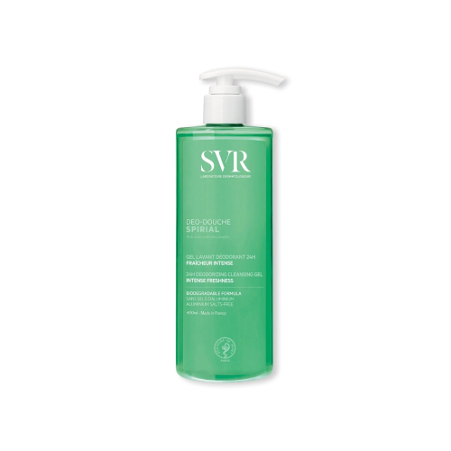 SVR - *Spirial* - Cleansing and deodorant shower gel 2 in 1 intense freshness - 400ml