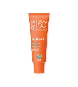 SVR - *Sun Secure* - Non-greasy SPF50+ fluid sunscreen with invisible finish - Normal to combination skin