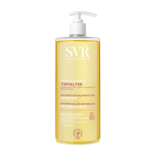 SVR - *Topialyse* - Lipid-replenishing cleansing oil Huile Lavante 1L - Dry and sensitive skin