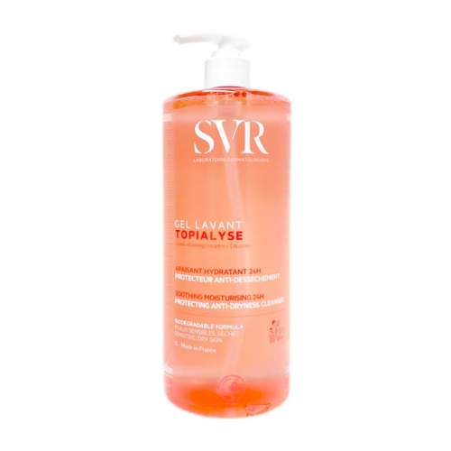 SVR - *Topialyse* - Moisturizing anti-dryness protective cleansing gel for face, body and hair - Dry and sensitive skin