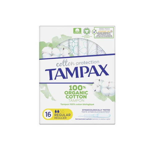 Tampax - Regular tampons Cotton Protection - 16 units