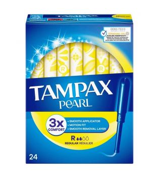 Tampax - Regular Tampons Pearl - 24 units