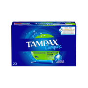 Tampax - Super Compak Tampons - 20 units