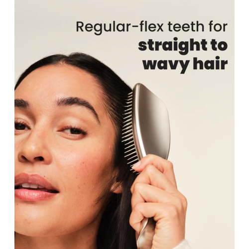 Tangle Teezer - Detangling Brush with Handle The Ultimate Detangler Chrome - Champagne Gold