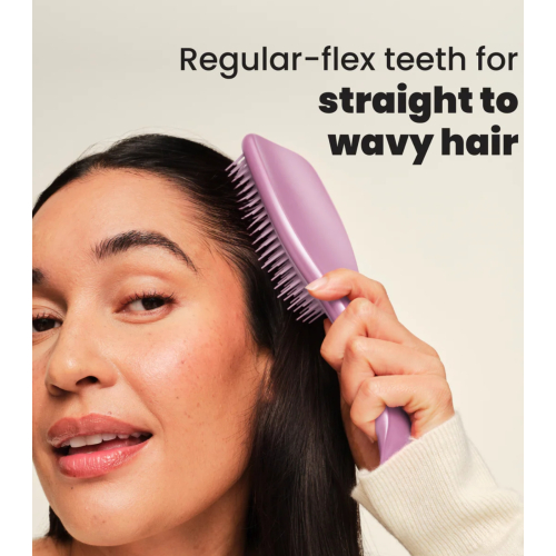 Tangle Teezer - Detangling Brush with Handle The Ultimate Detangler Chrome - Mauve Copper