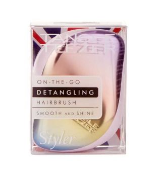 Tangle Teezer - Special Detangling Brush Compact Styler - Pearlescent Matte Chrome