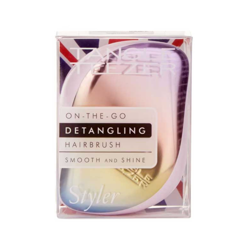 Tangle Teezer - Special Detangling Brush Compact Styler - Pearlescent Matte Chrome