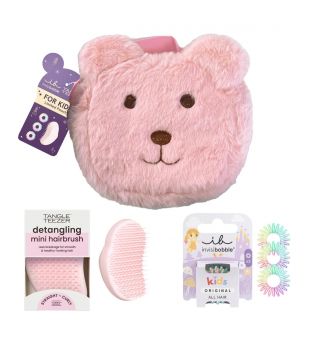Tangle Teezer - Kids Gift Set Invisibobble Pink Teddy