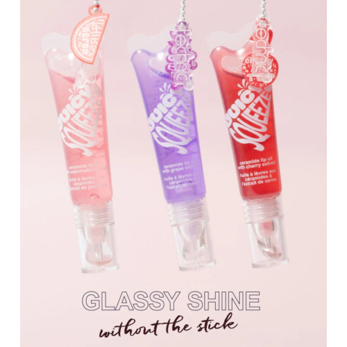 Technic Cosmetics - Keychain Lip Oil Juicy Squeeze Ceramide - Grape Big Tease