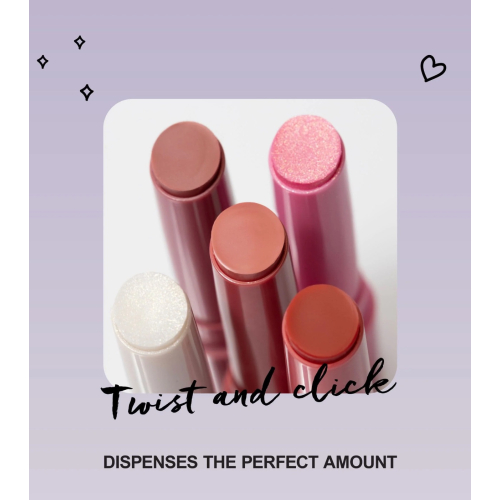 Technic Cosmetics - Tinted Solid Lip Oil Twist & Shine - Pinky Nude