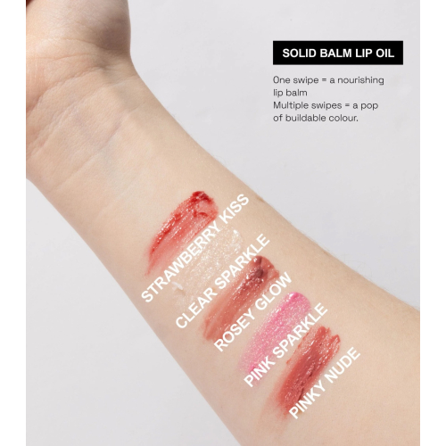 Technic Cosmetics - Tinted Solid Lip Oil Twist & Shine - Pinky Nude