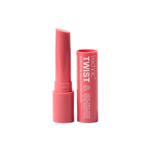 Technic Cosmetics - Tinted Solid Lip Oil Twist & Shine - Strawberry Kiss