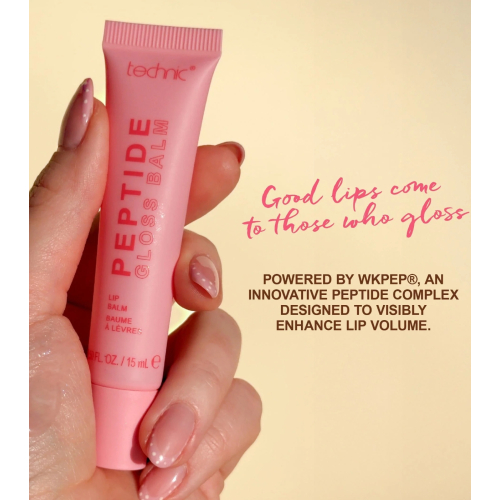 Technic Cosmetics - Lip Balm Peptide Gloss - Sugar Syrup