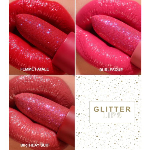 Technic Cosmetics - Lipstick Glitter - Birthday Suit