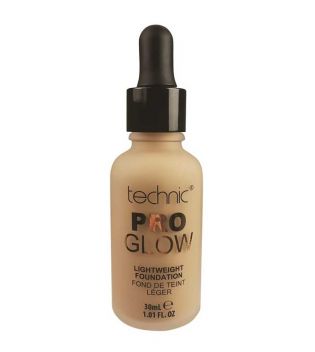 Technic Cosmetics - Make-up base Pro Glow Foundation - Honey