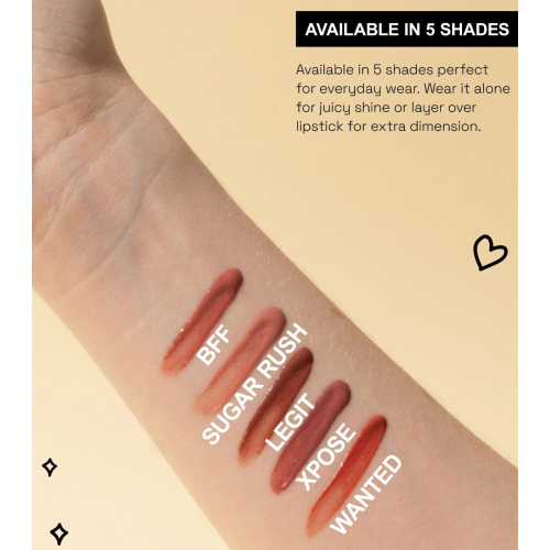 Technic Cosmetics - Peptide Pop Lip Gloss - Wanted