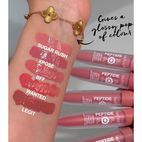 Technic Cosmetics - Peptide Pop Lip Gloss - Wanted