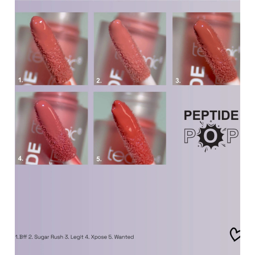 Technic Cosmetics - Peptide Pop Lip Gloss - Wanted