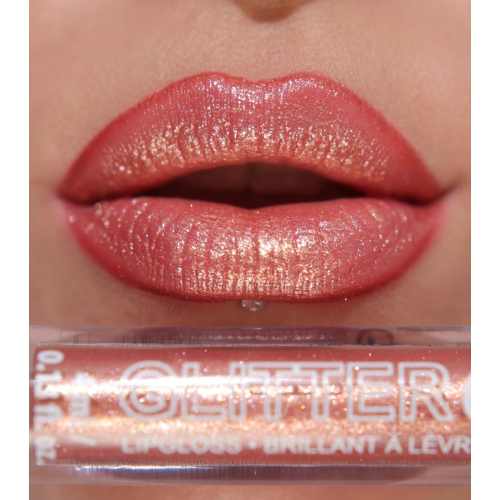 Technic Cosmetics - Lip Gloss Glitter Gloss - Rose Gold