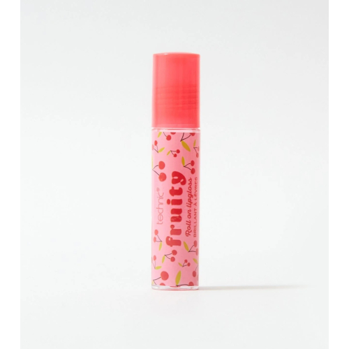 Technic Cosmetics - Lip Gloss Roll On Fruity - Red Cherry